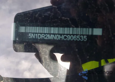 2017 Nissan Pathfinder S из США, поврежденный, VIN 5N1DR2MN0HC906535